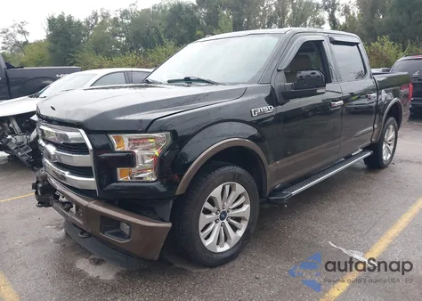 2016 Ford F-150 Lariat z USA, uszkodzony, nr VIN 1FTEW1EF3GKF49679